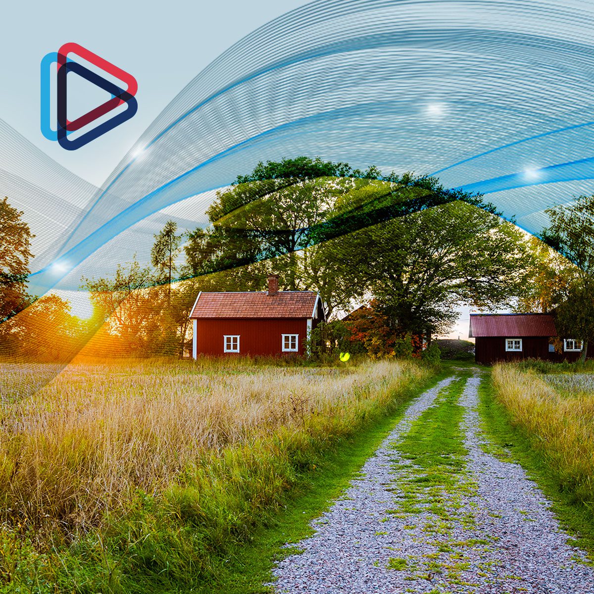 Fast internet in rural Alberta community