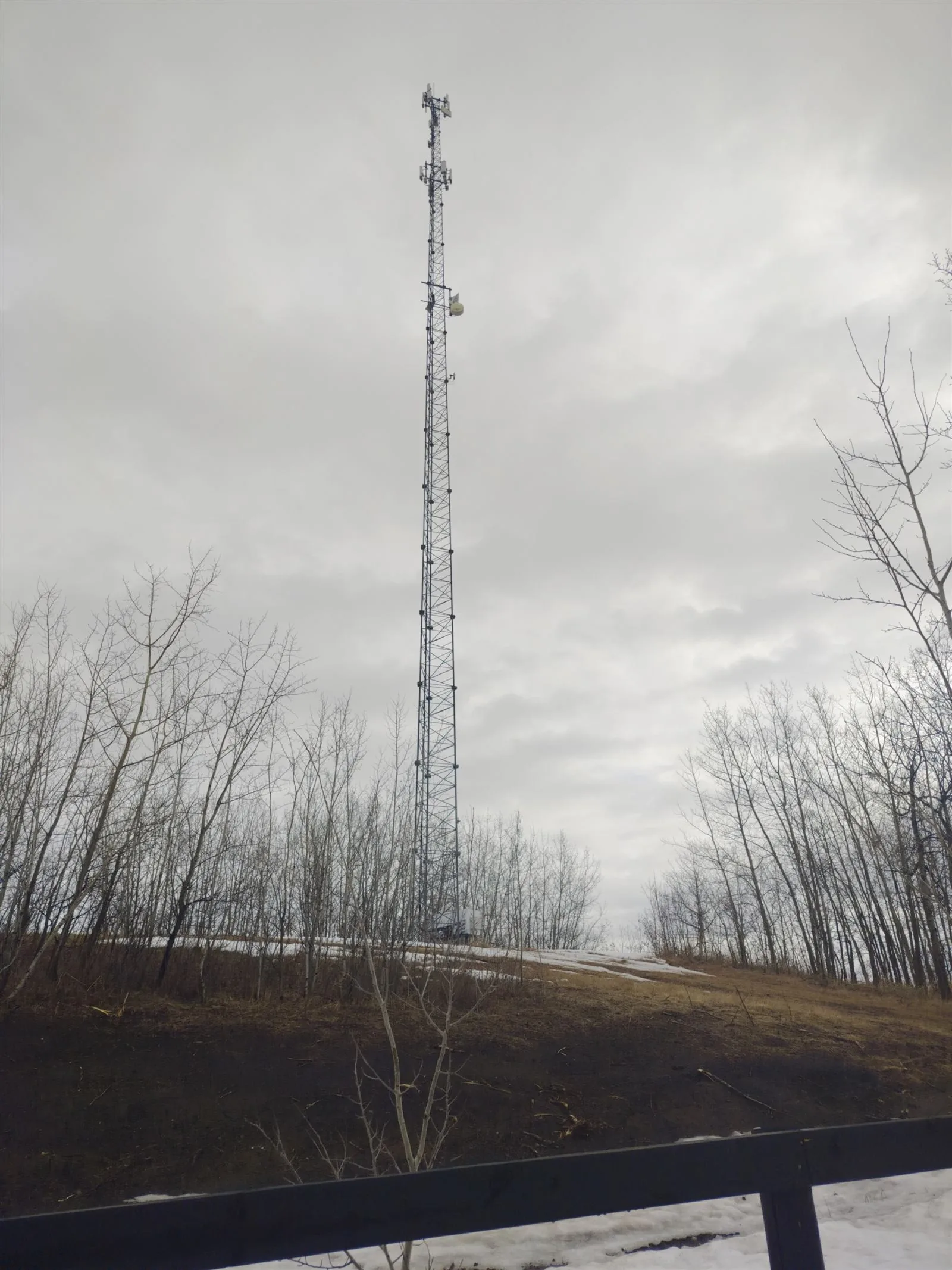 MCSnet communications tower serving the Looma area of Leduc County, Alberta